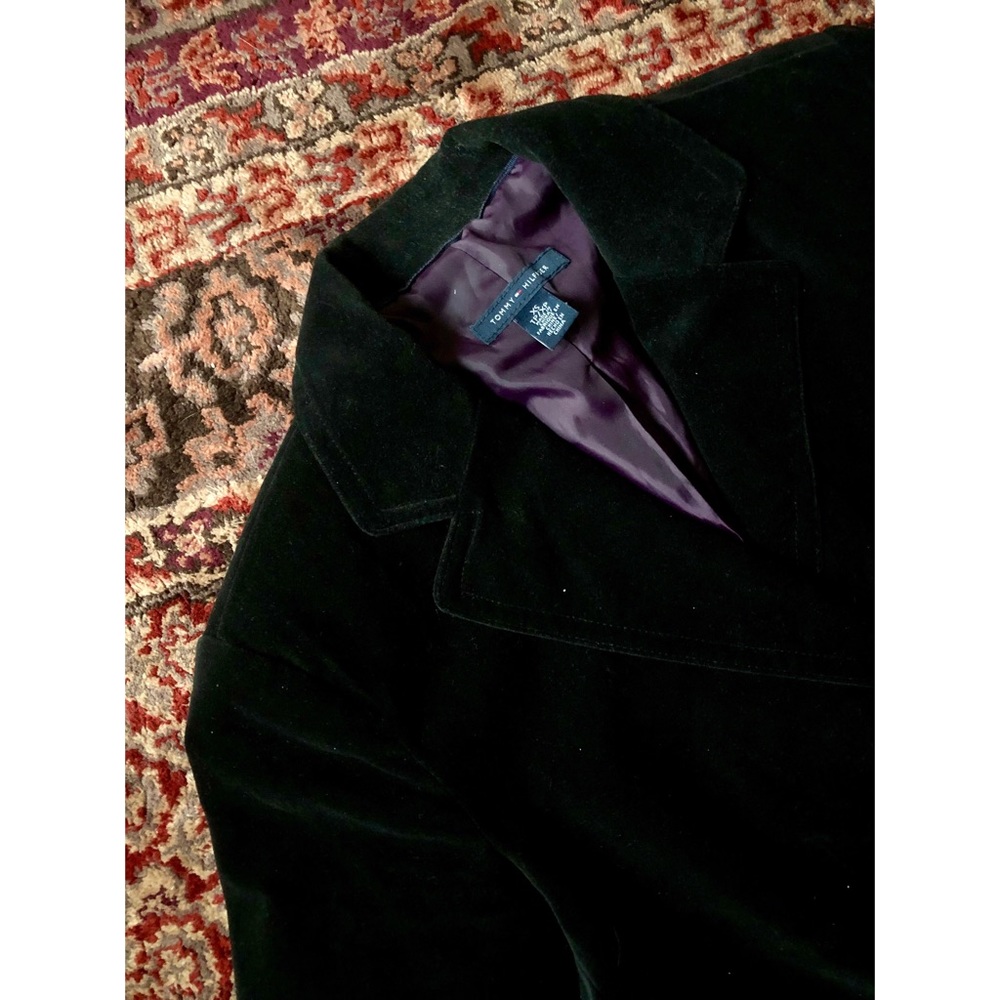 Tommy Hilfiger velvet blazer - Picture 3 of 7